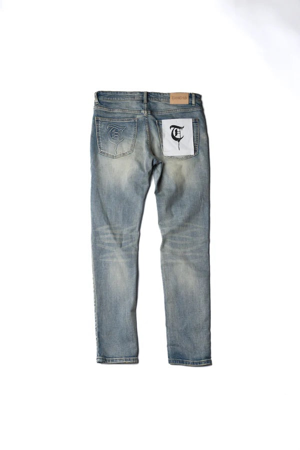 Trnchs "Skinnies" Skinny Light Vintage Wash
