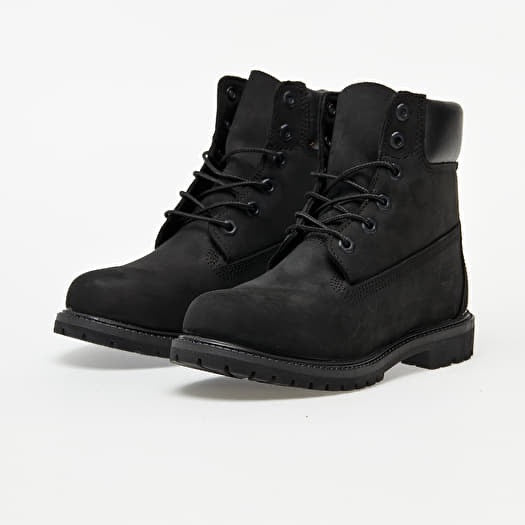 Timberland Premium 6" Waterproof Boot Black Nubuck