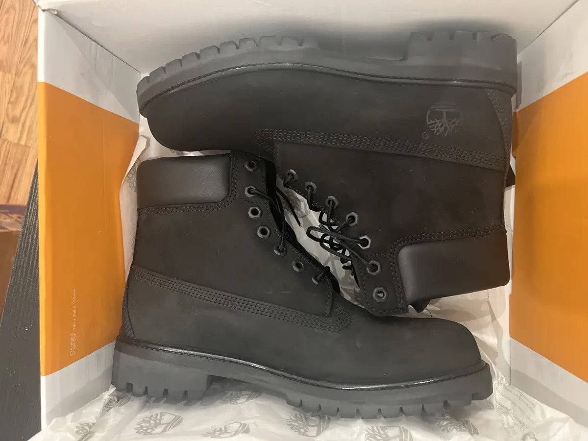Timberland Premium 6" Waterproof Boot Black Nubuck