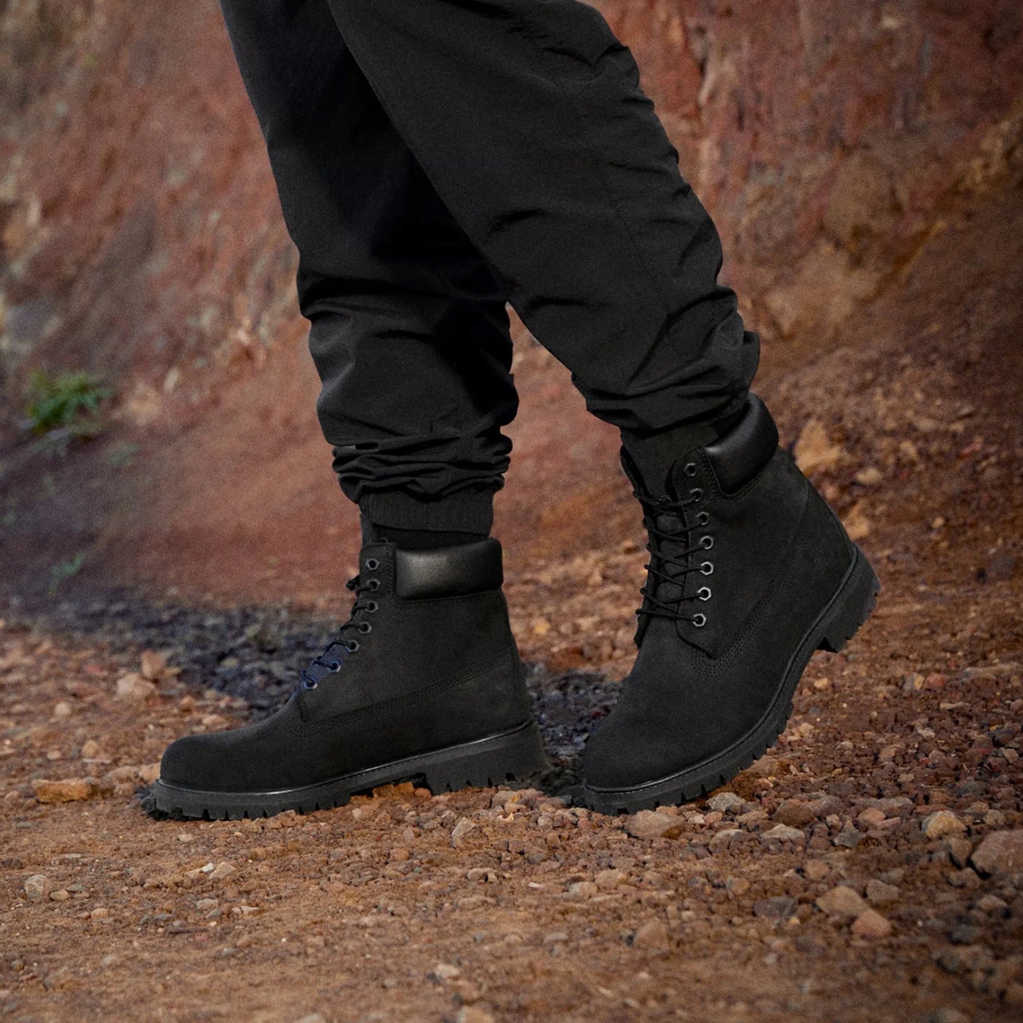 Timberland Premium 6" Waterproof Boot Black Nubuck