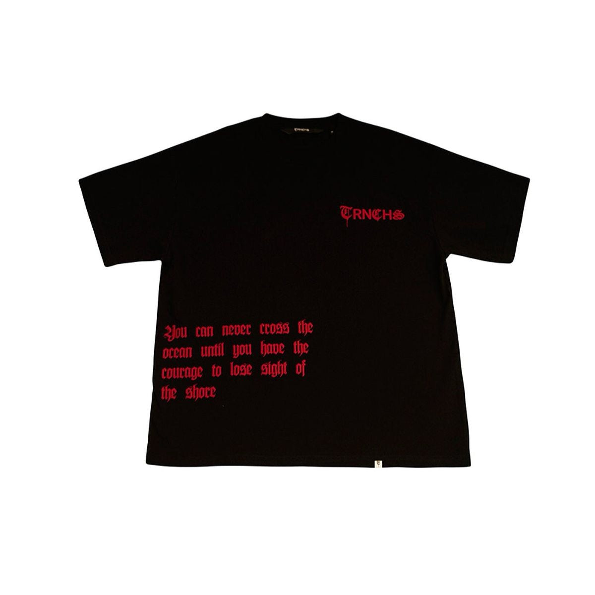 Trnchs "Courage" Tee Black