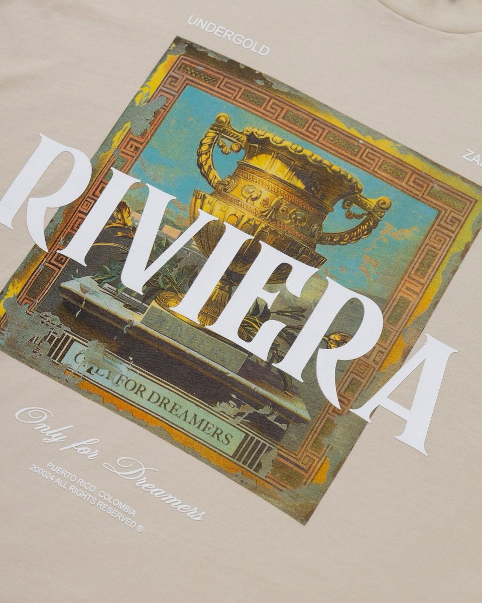 UNDERGOLD INTERNACIONAL "TROPHIE" TEE CREAM