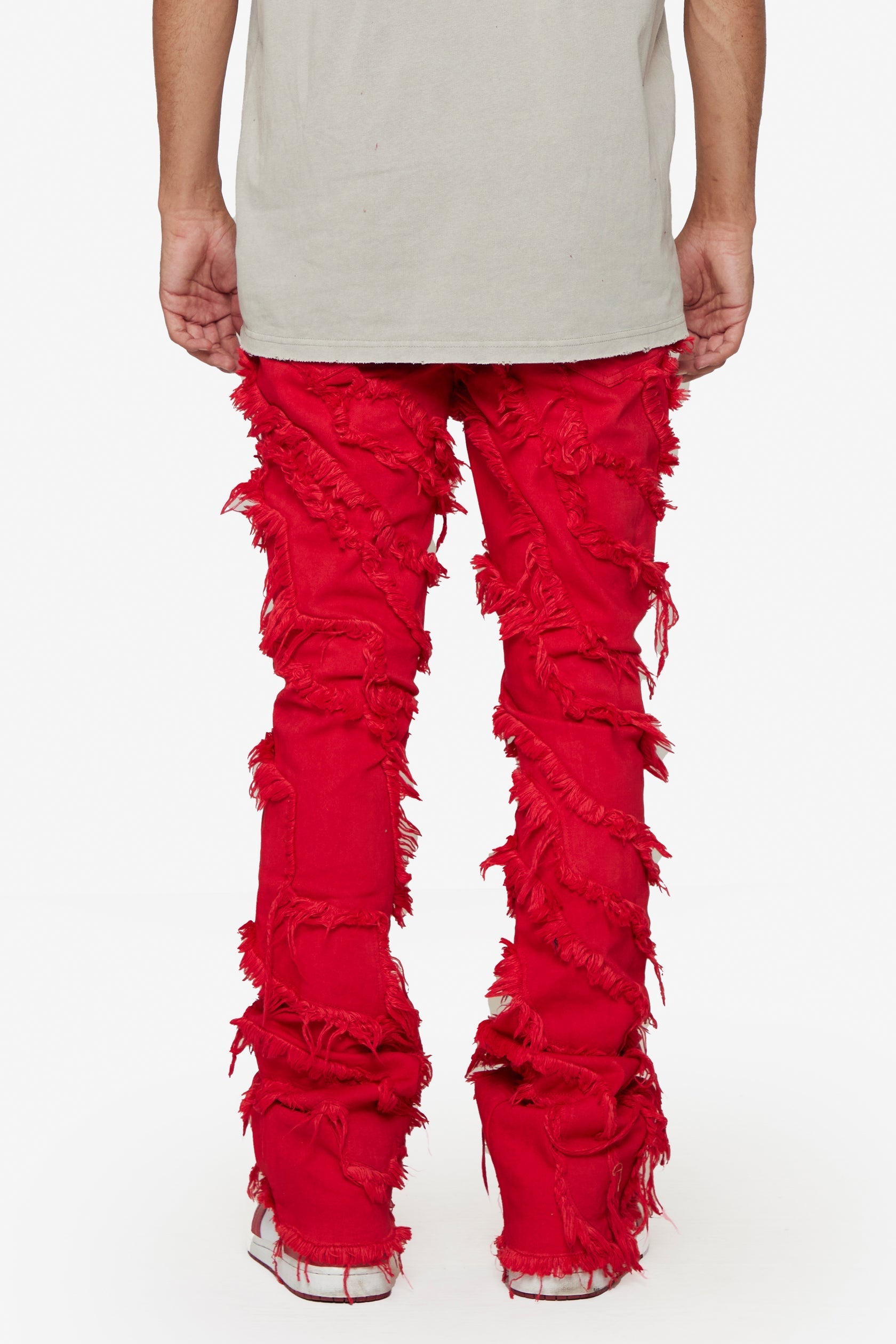 VALABASAS "GRIT" STACKED RED