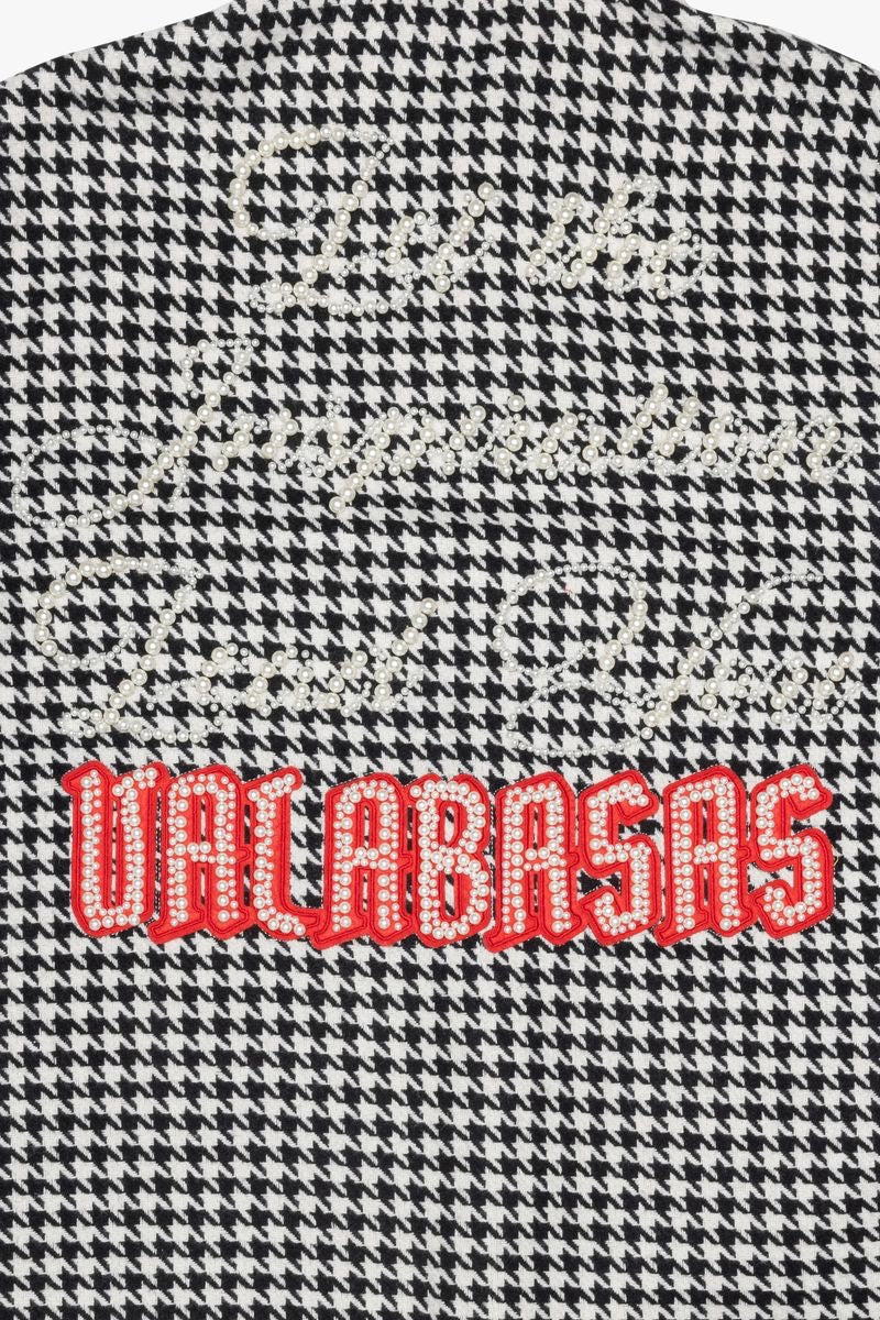 Valabasas "Checkers" Button Up Black