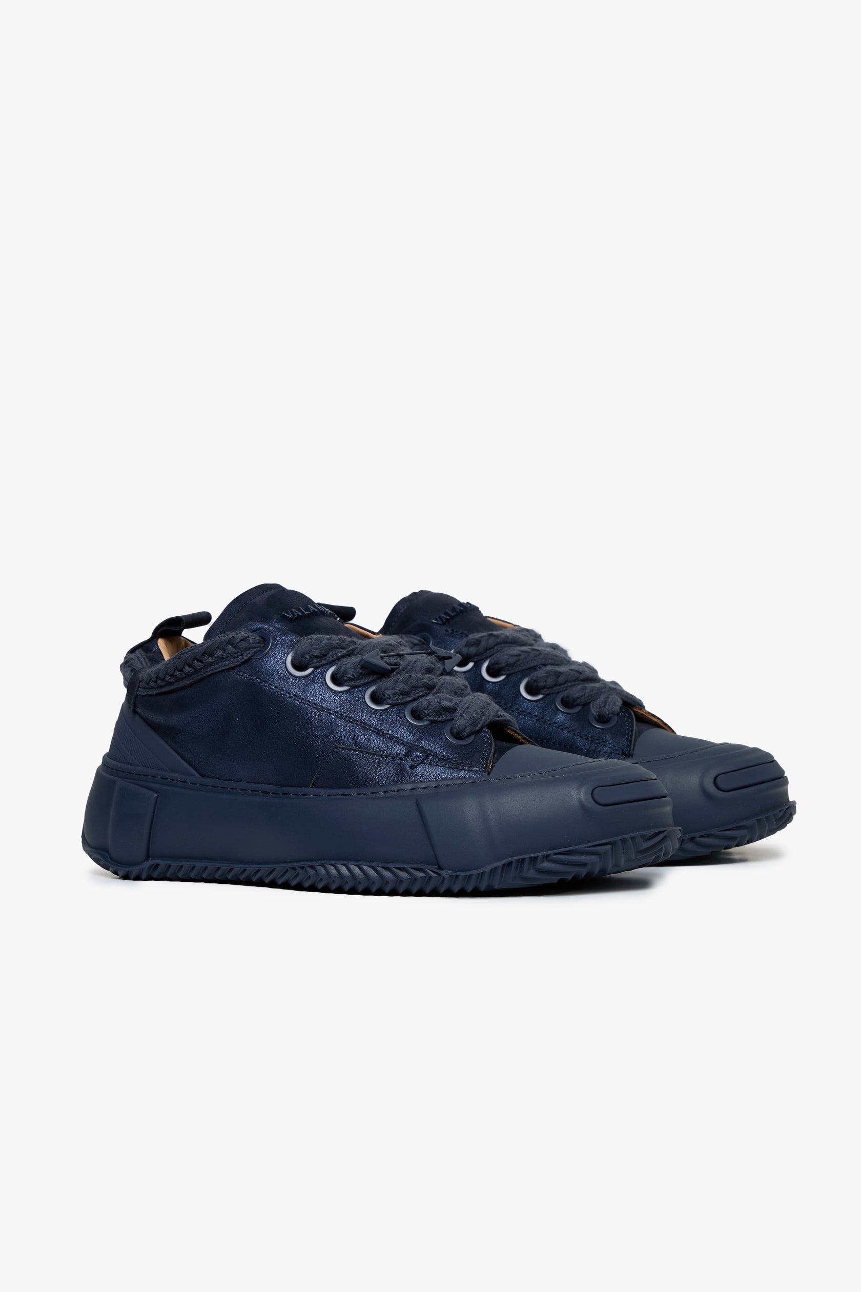 Valabasas "Vision" Leather Low Top Navy