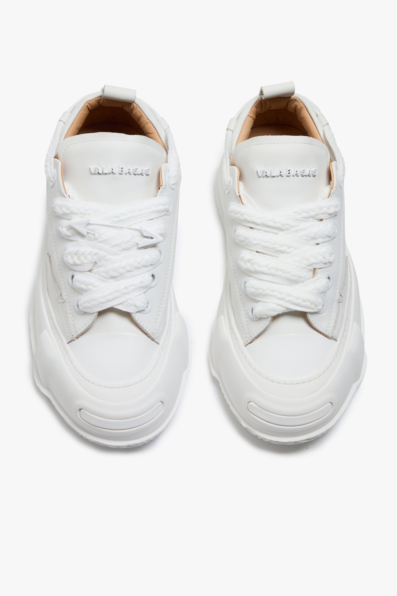Valabasas "Vision" Leather Low Top White