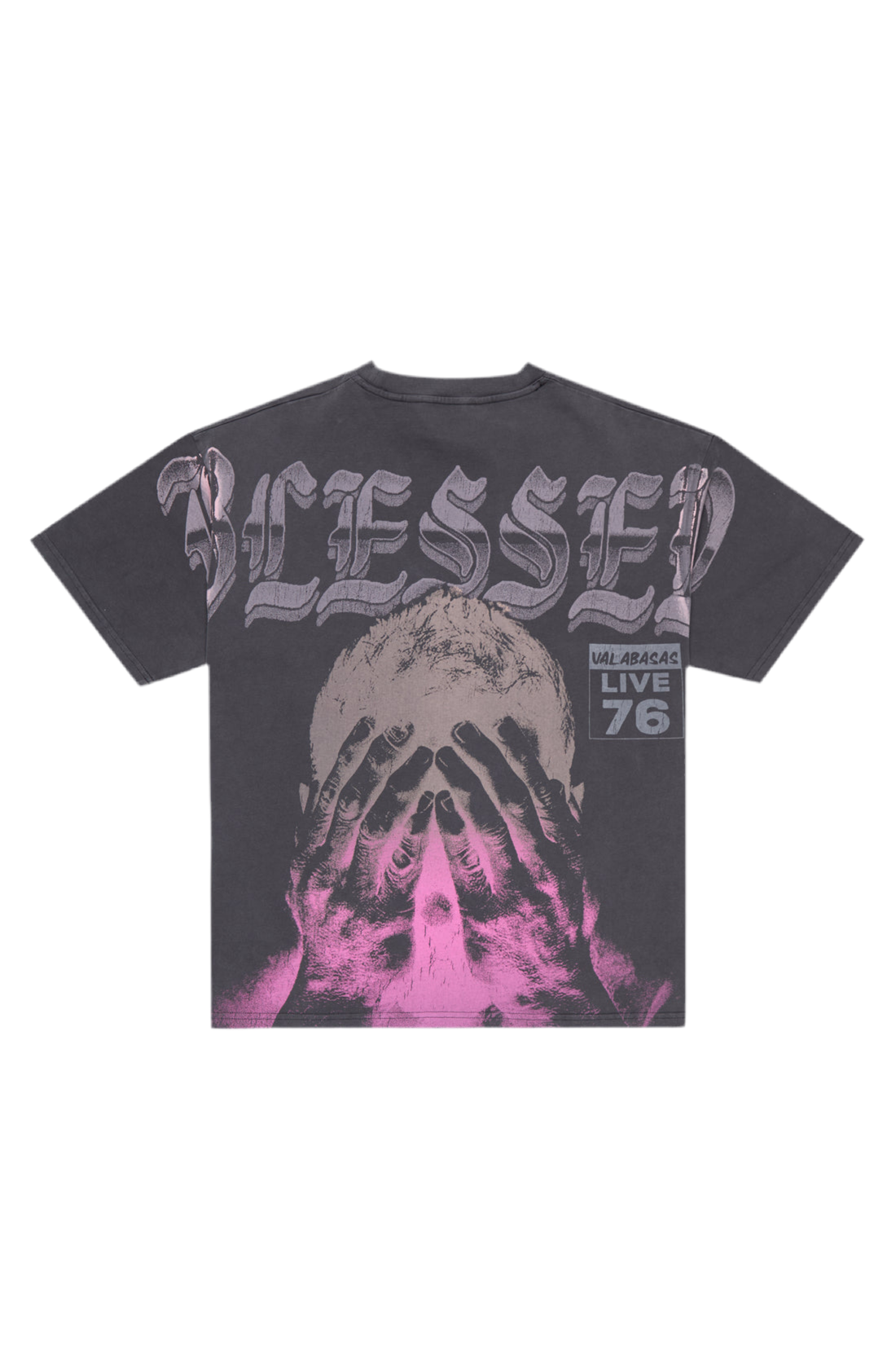 Valabasas "Blessed" TEE VINTAGE GRAY