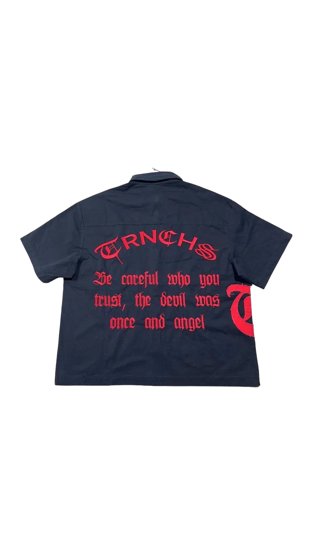 Trnchs "Dynasty" Button Up Black