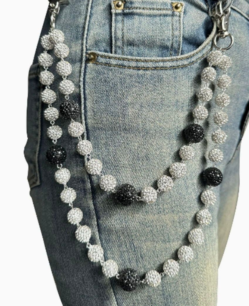 Syndicate "Silver" Chain Black/Silver