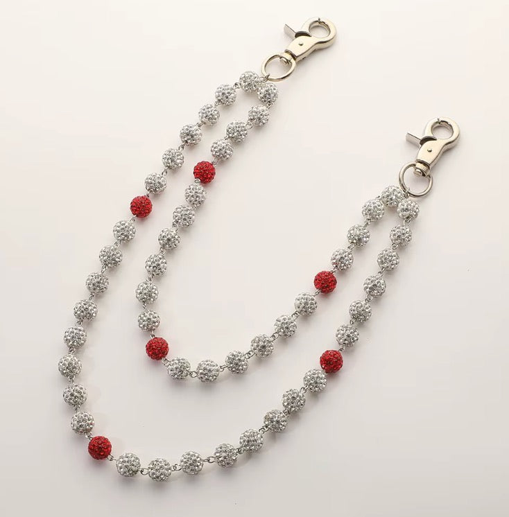 Syndicate "Silver" Chain Red