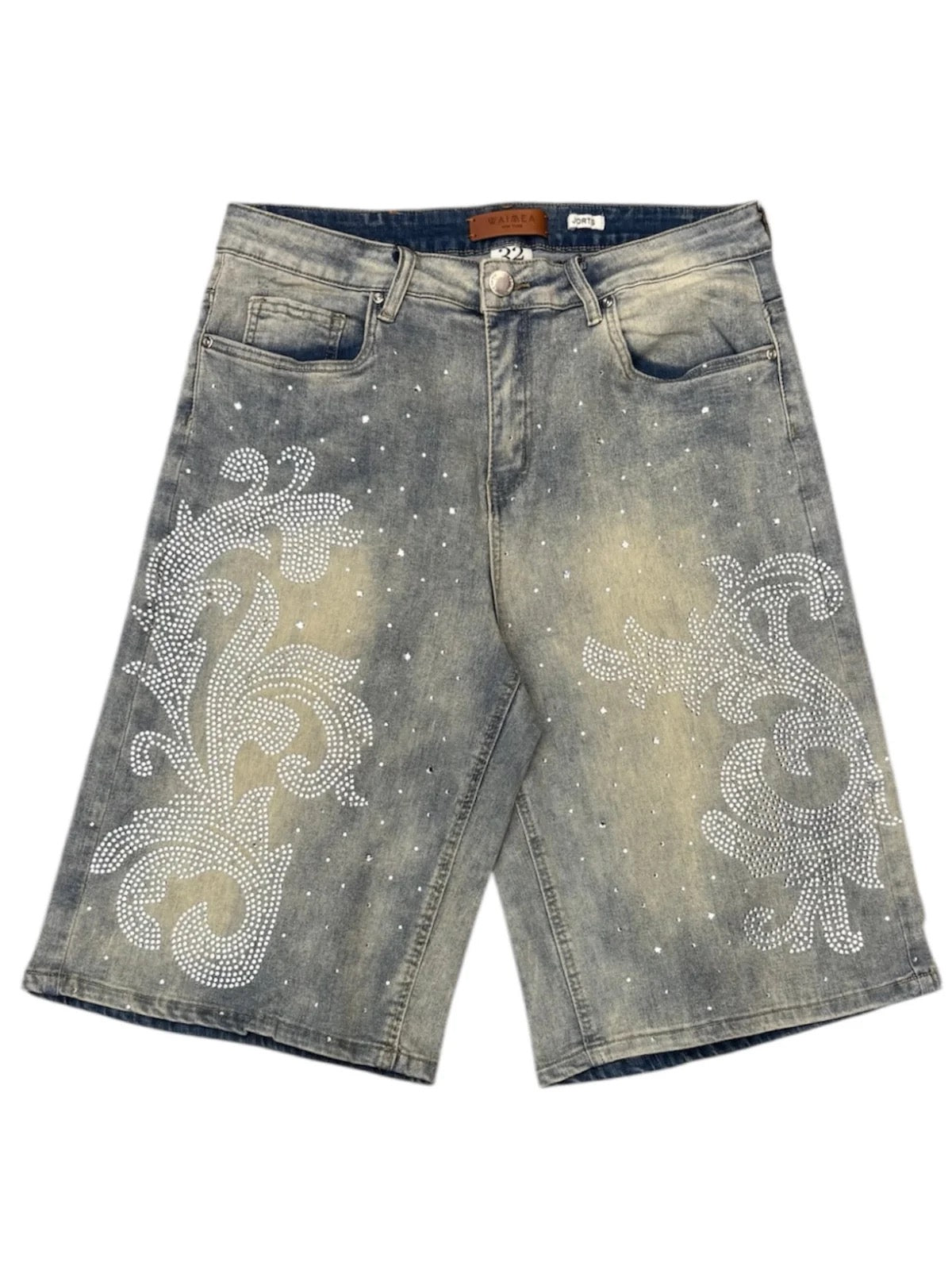 Waimea "Diamond" Shorts Bleach Wash