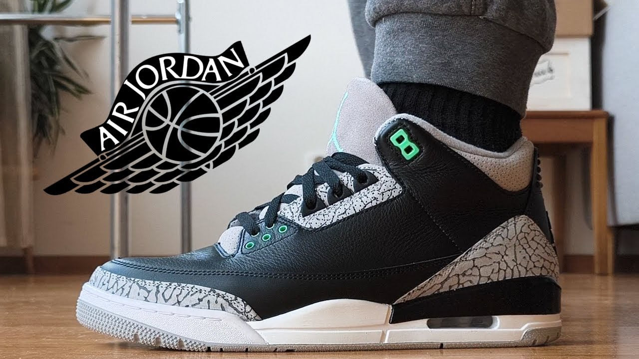 Air Jordan 3 Retro Green Glow