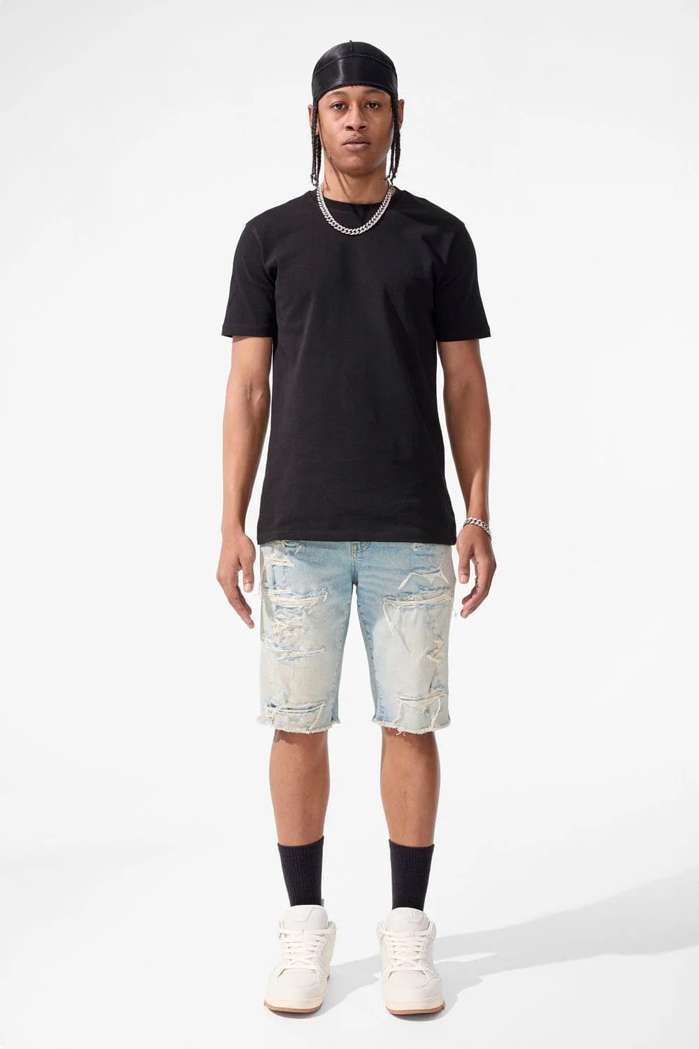 Jordan Craig Arlington Denim Shorts Iced Lager