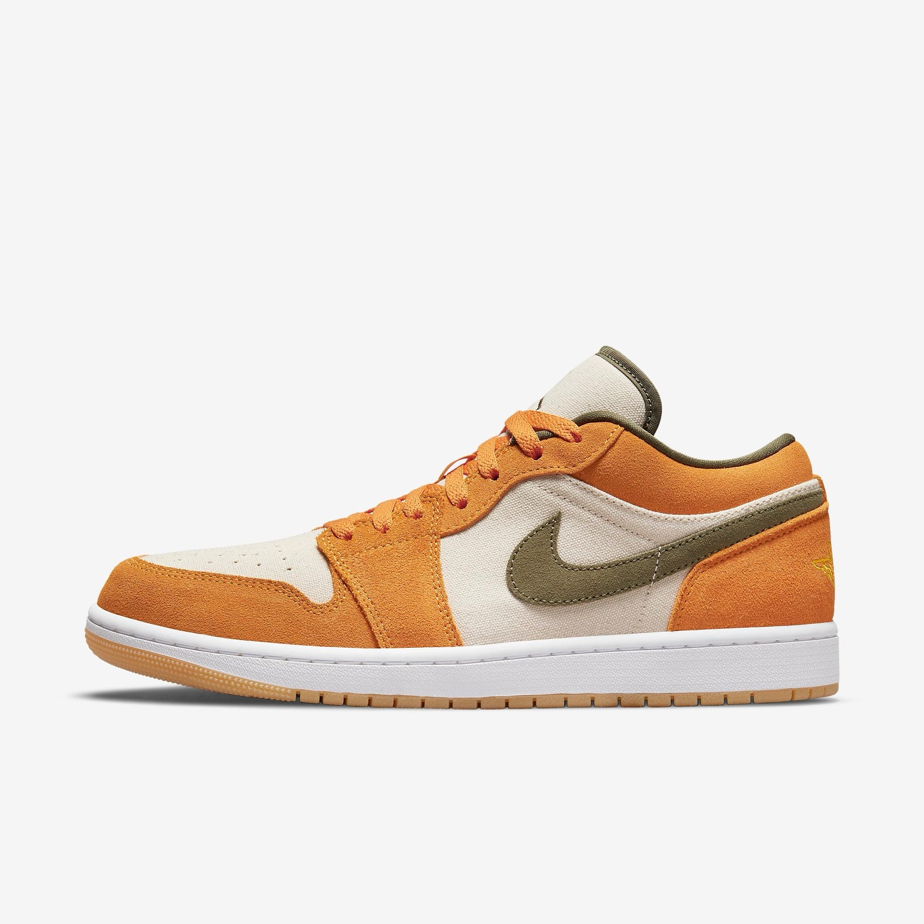 Air Jordan 1 Low SE Orange Olive