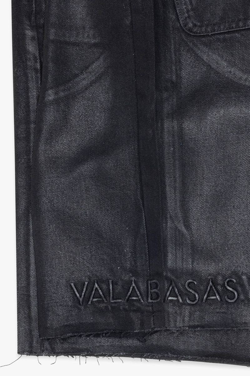 Valabasas "Mr.Shorts" Shorts Black Wash Waxed