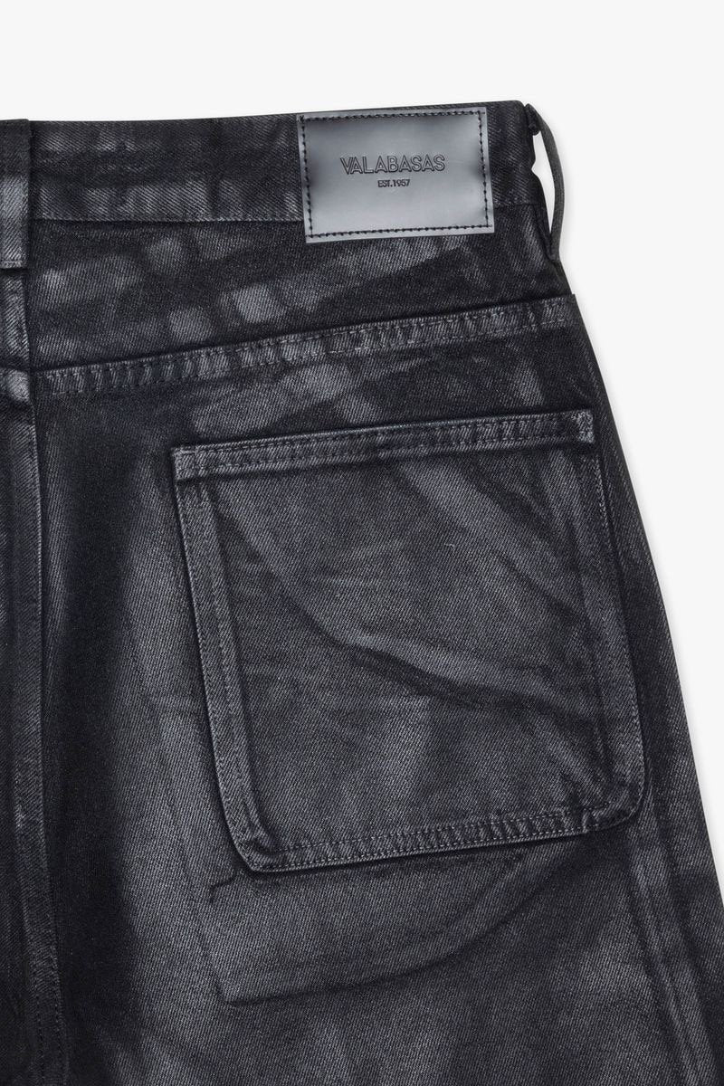 Valabasas "Mr.Shorts" Shorts Black Wash Waxed