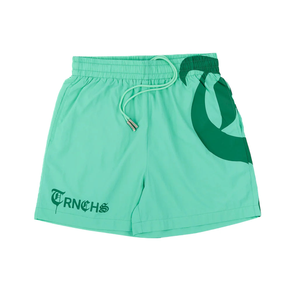 Trnchs "Nylon" Shorts Turquoise