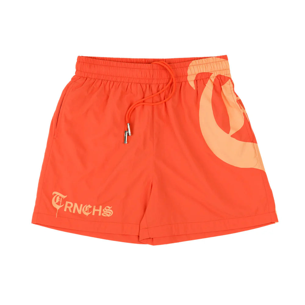 Trnchs "Nylon" Shorts Orange