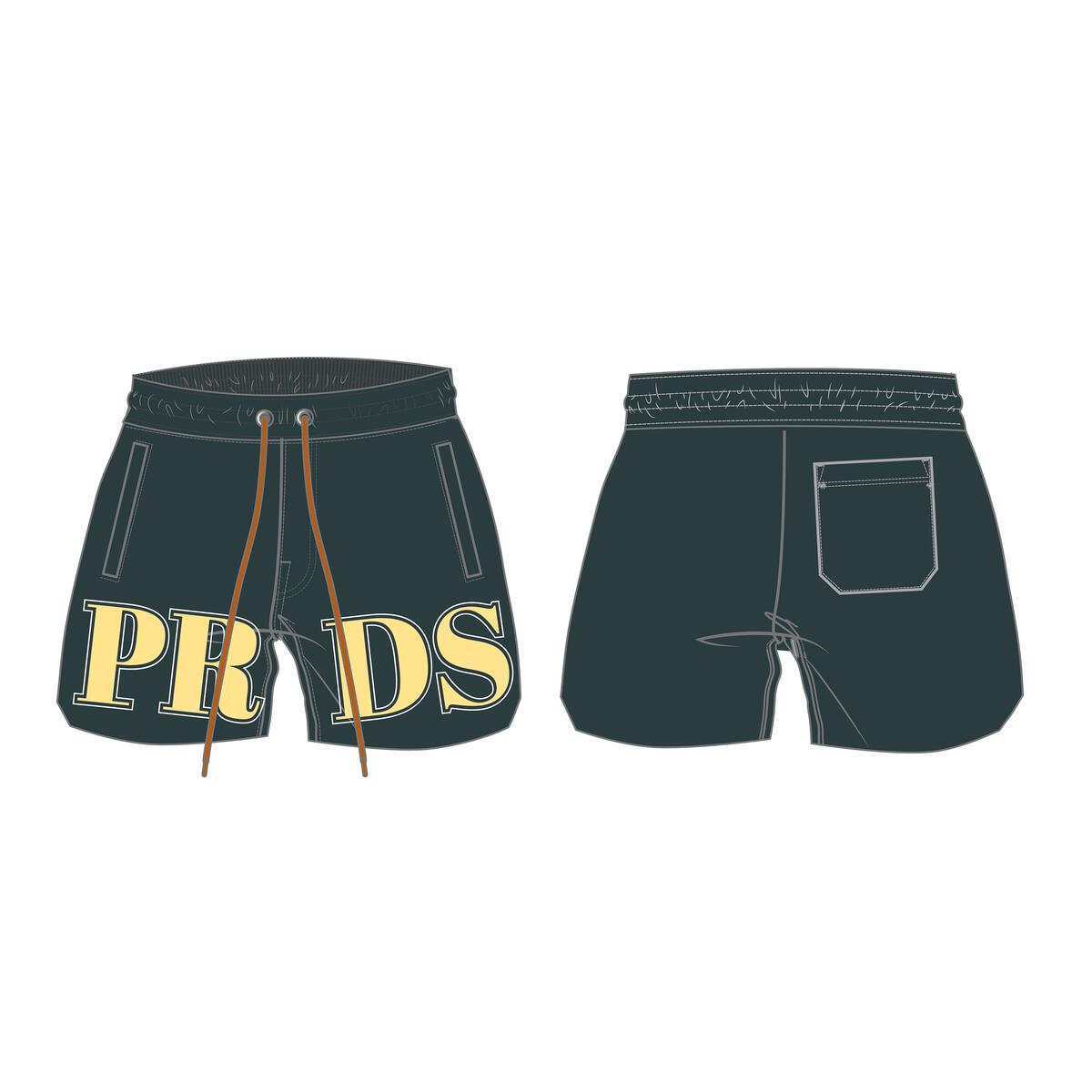 PARADISE LOST "VARSITY NYLON" SHORTS (PL00418)