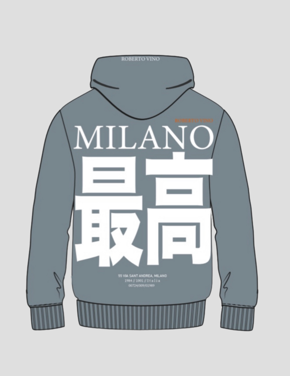 Milano Hoodie white