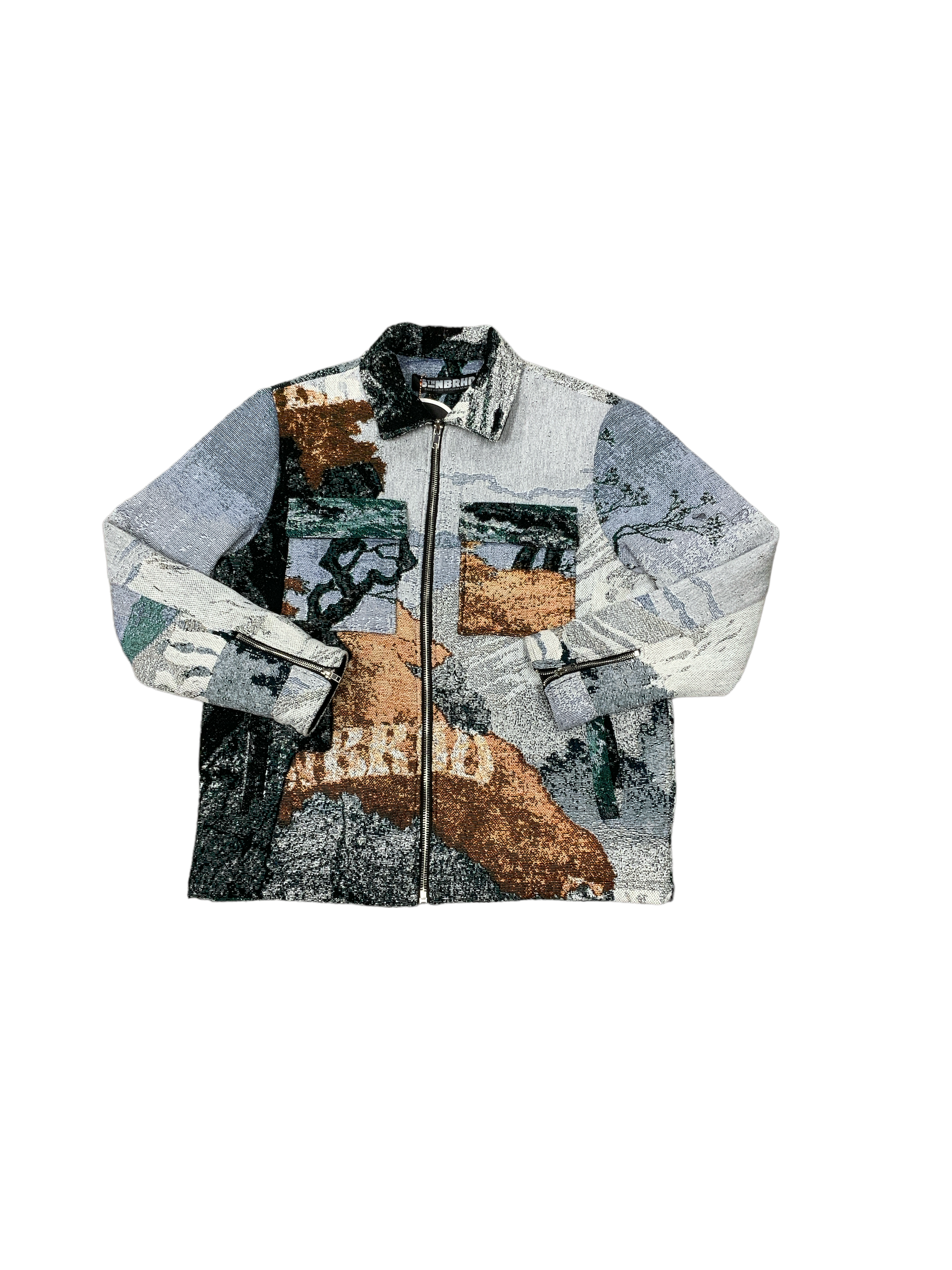 6THNBRHD JACKET "AVALANCHE" BLUE MULTI