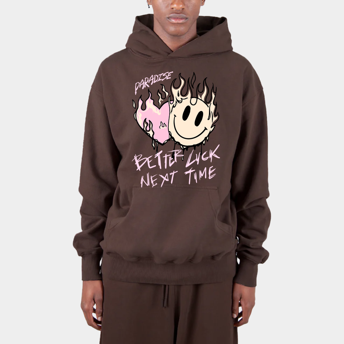 Paradise Lost "Better Lucky Next Time" Hoodie Mocha