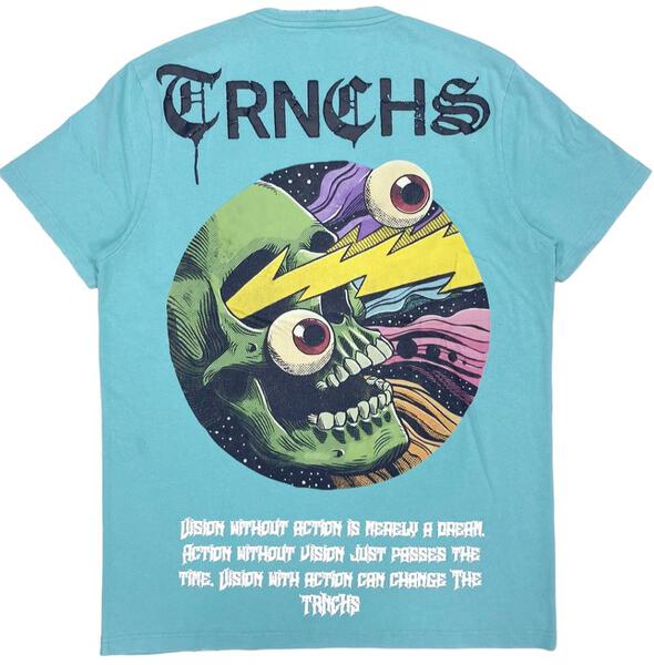 TRNCHS "VISION" TEE OCEAN BLUE