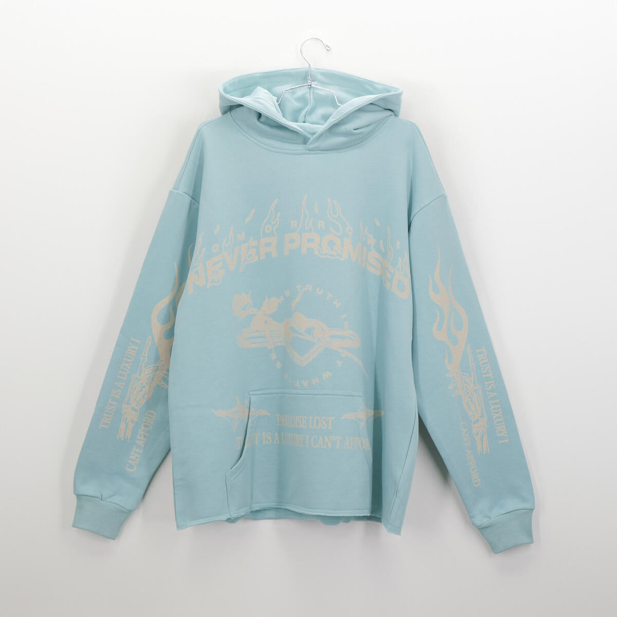 Paradise Lost Sadona Cutoff Hoodie Teal