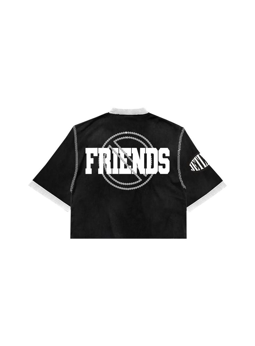 Jetlyfe "No Friends" Tee Black