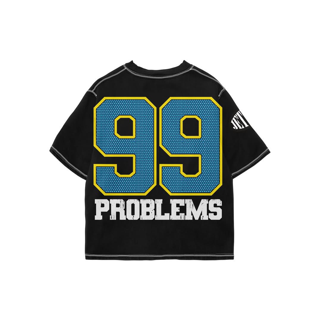 Jetlyfe "99 Problems" Tee  Black/Blue