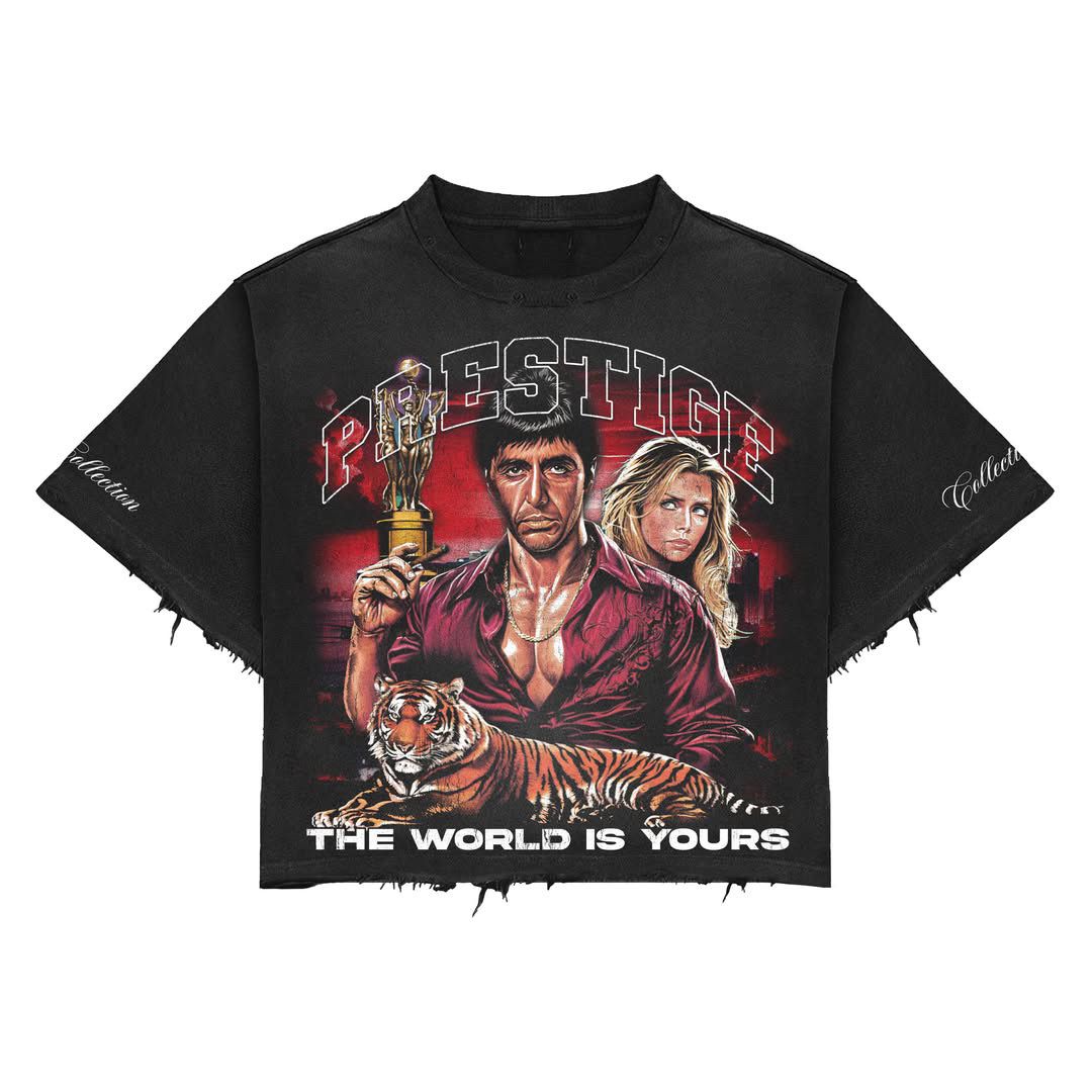 Prestige "World Is Yours" Tee White