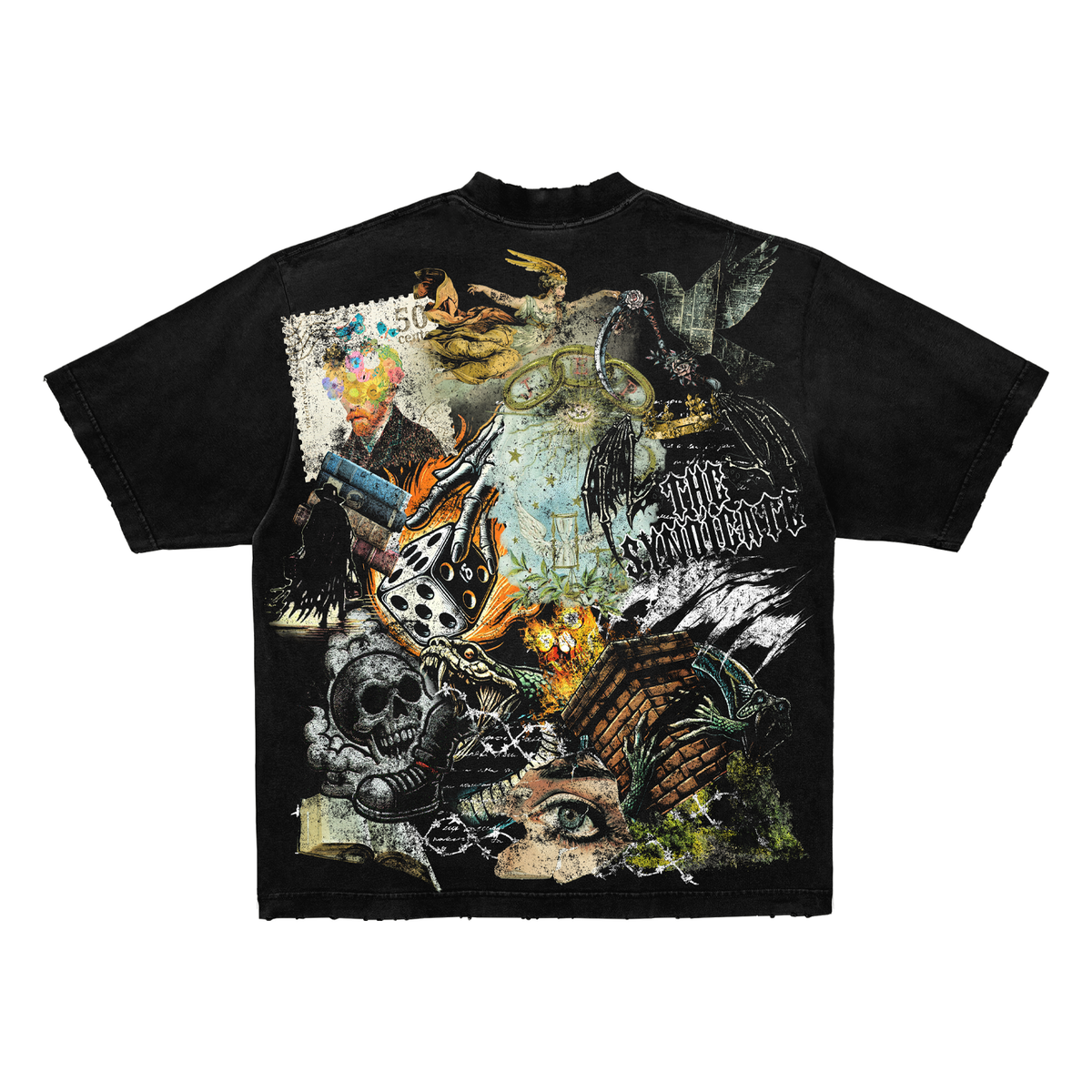 Syndicate "Face Off" TEE Black