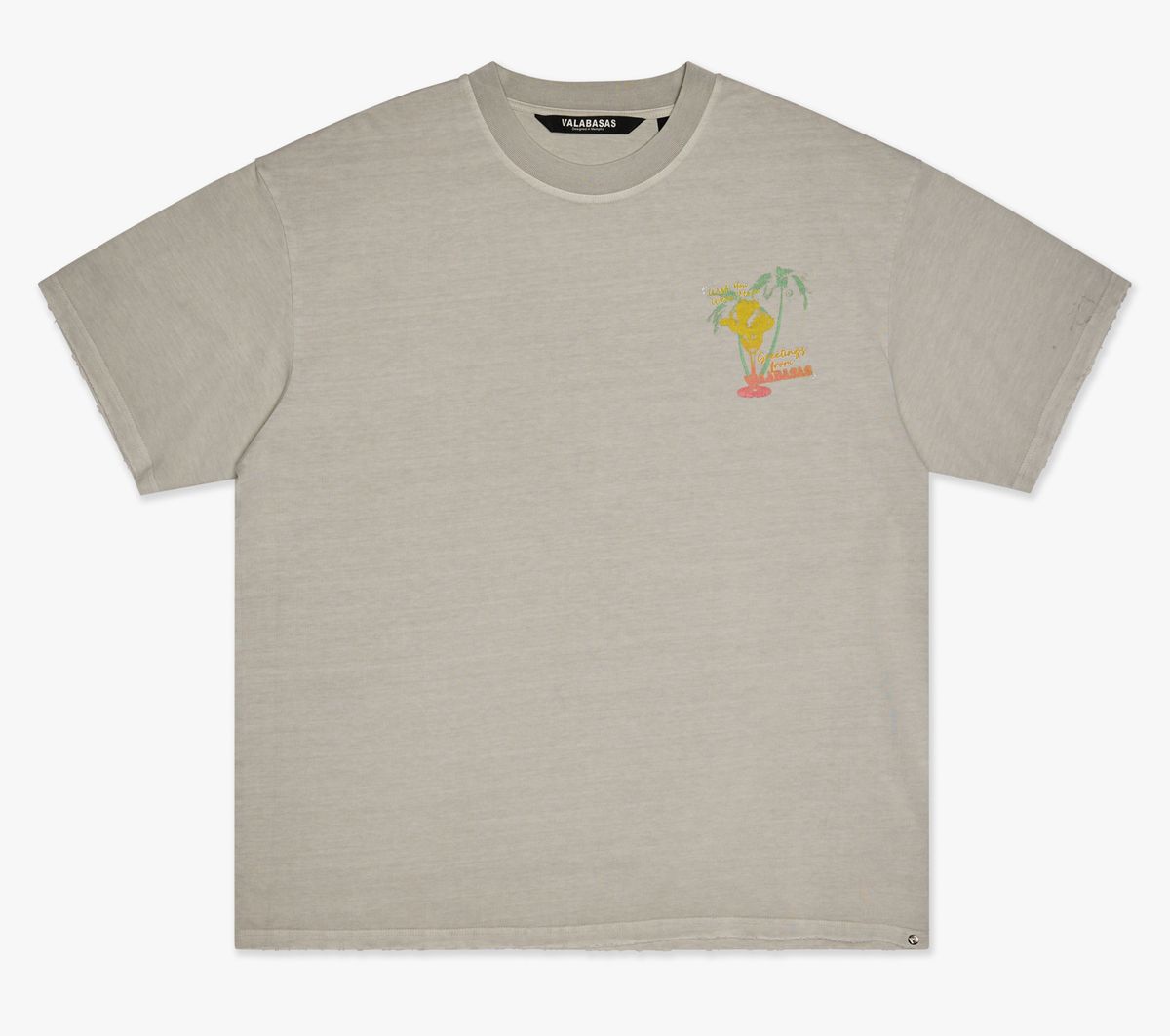 Valabasas "gettings" tee grey