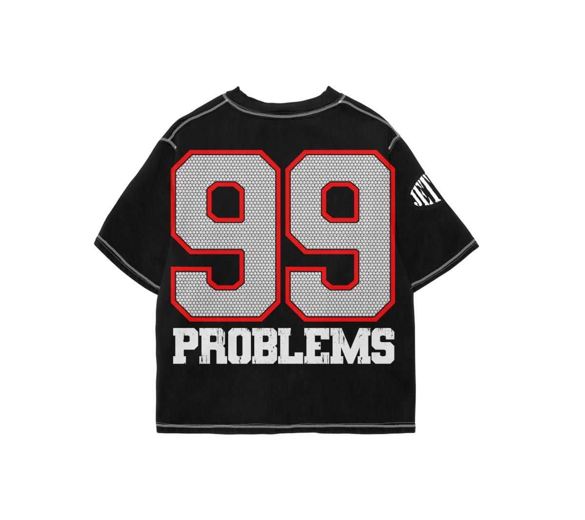 Jetlyfe "99 Problems" Tee  Black/White