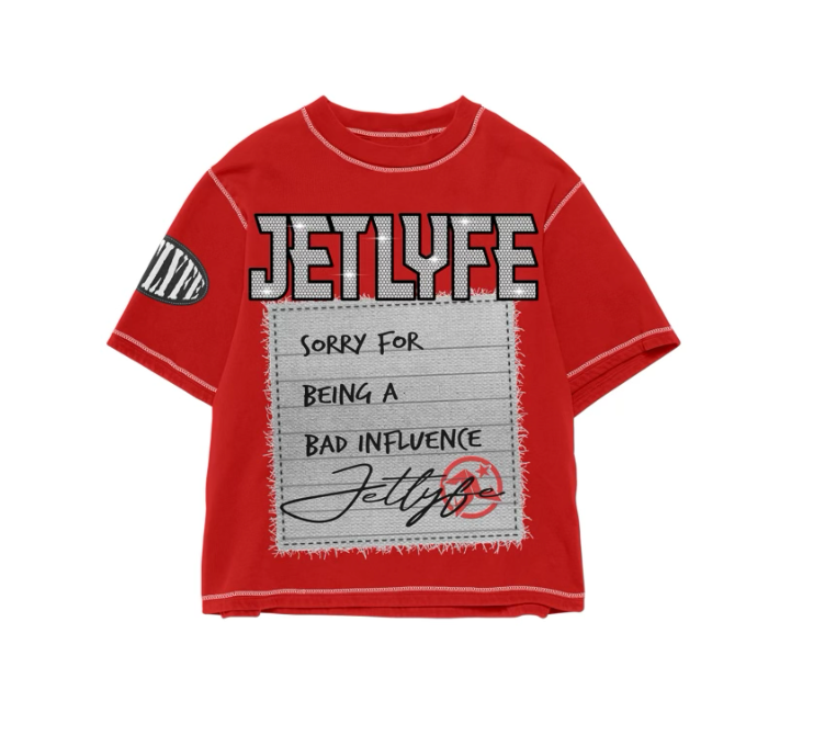 Jetlyfe "Bad Influence" Tee Red