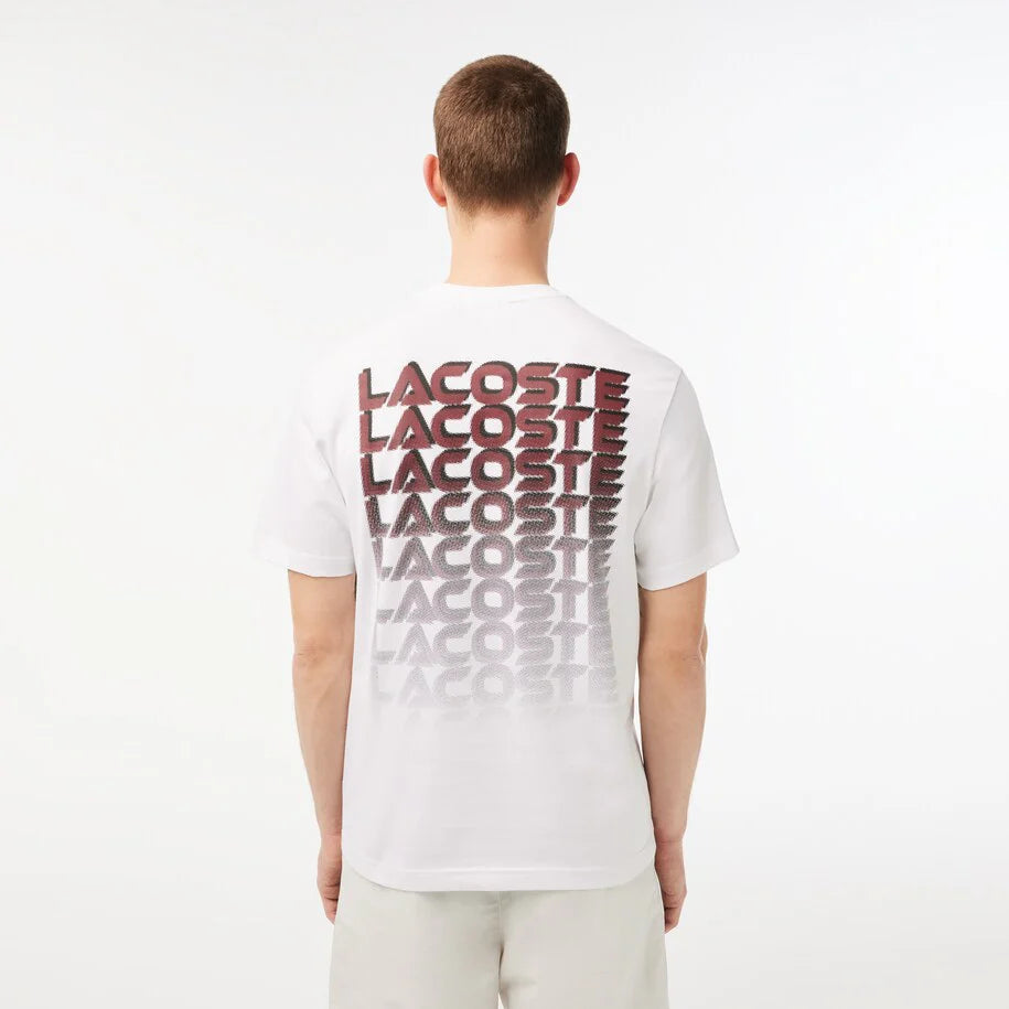 LACOSTE "PRINTED HEAVY" TEE