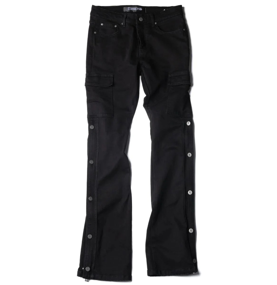 Trnchs "Snap" Stacked Black Wash