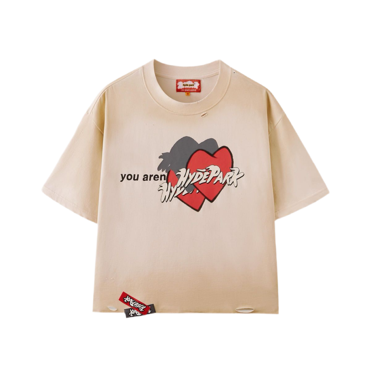 HydePark “Show n Throw Tee” Cream