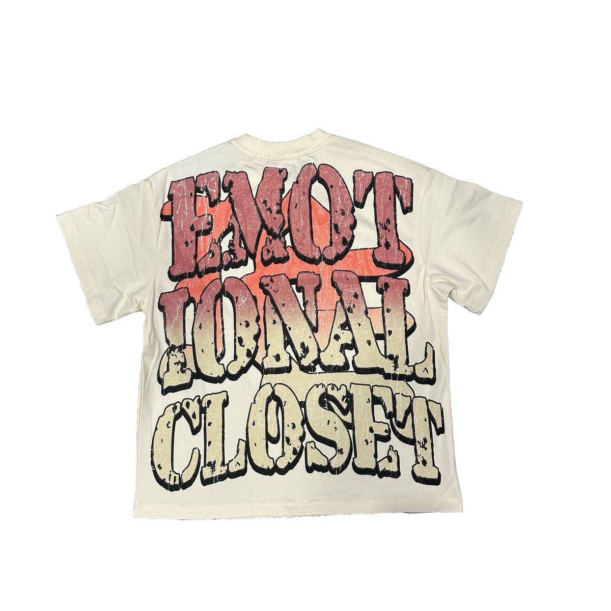 Mixed Emotion "Deserted" Tee Cream