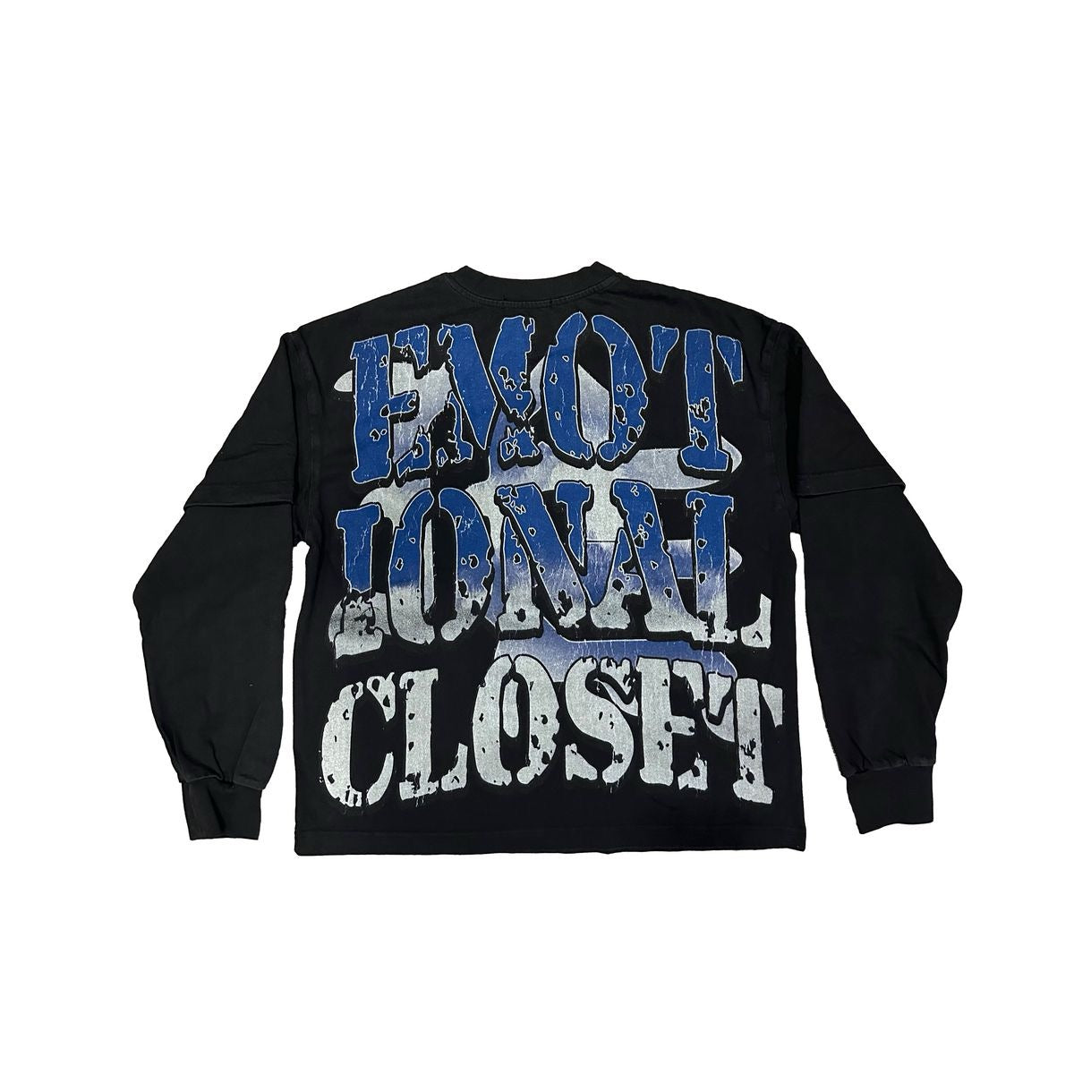 Mixed Emotion "Racer" Long Sleeve Tee Black
