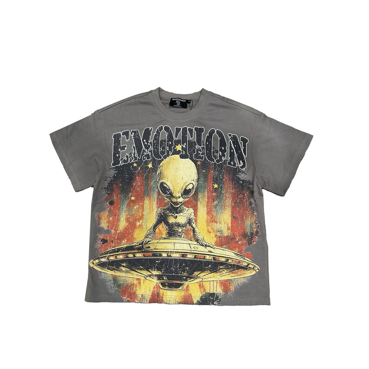 Mixed Emotion "Spaceship" Tee Grey
