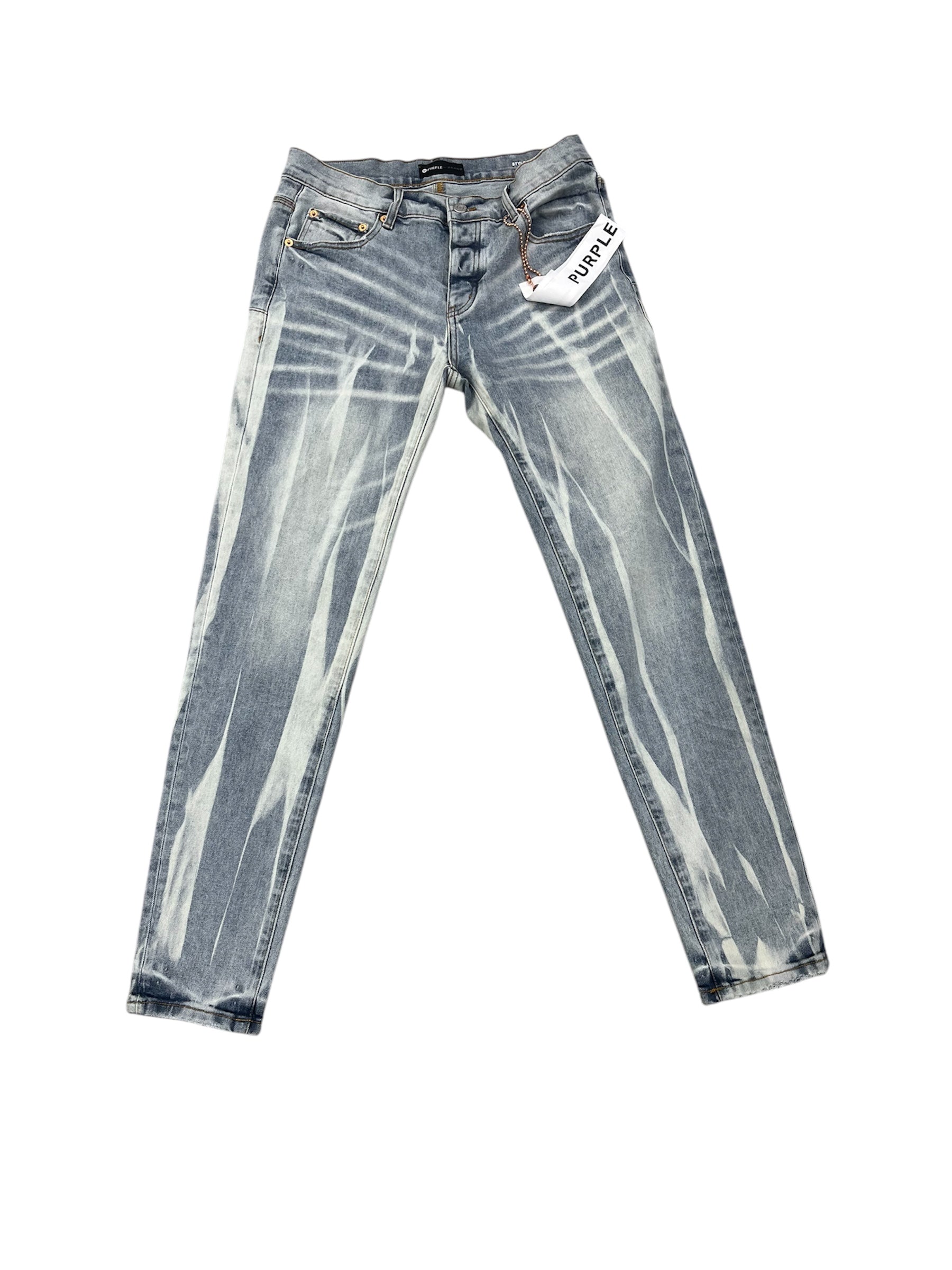 PURPLE "MILD WASH" SKINNY WASH