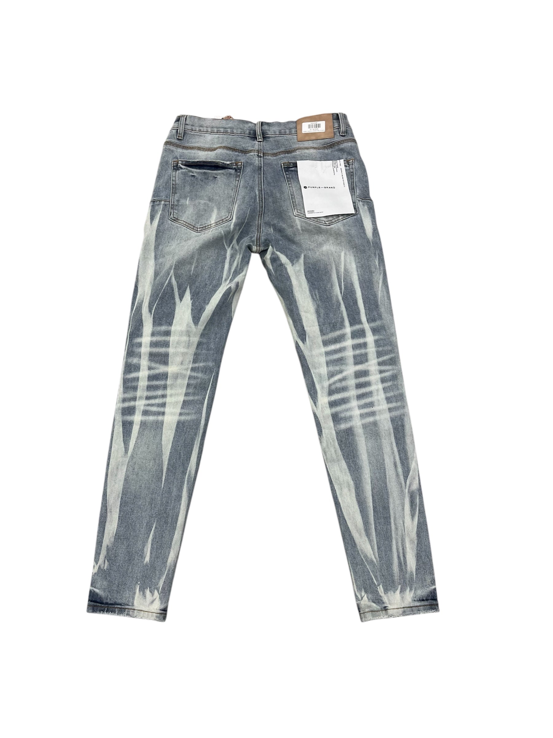 PURPLE "MILD WASH" SKINNY WASH