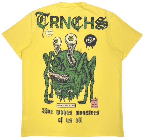 Trnchs “MONSTER” Yellow Tee