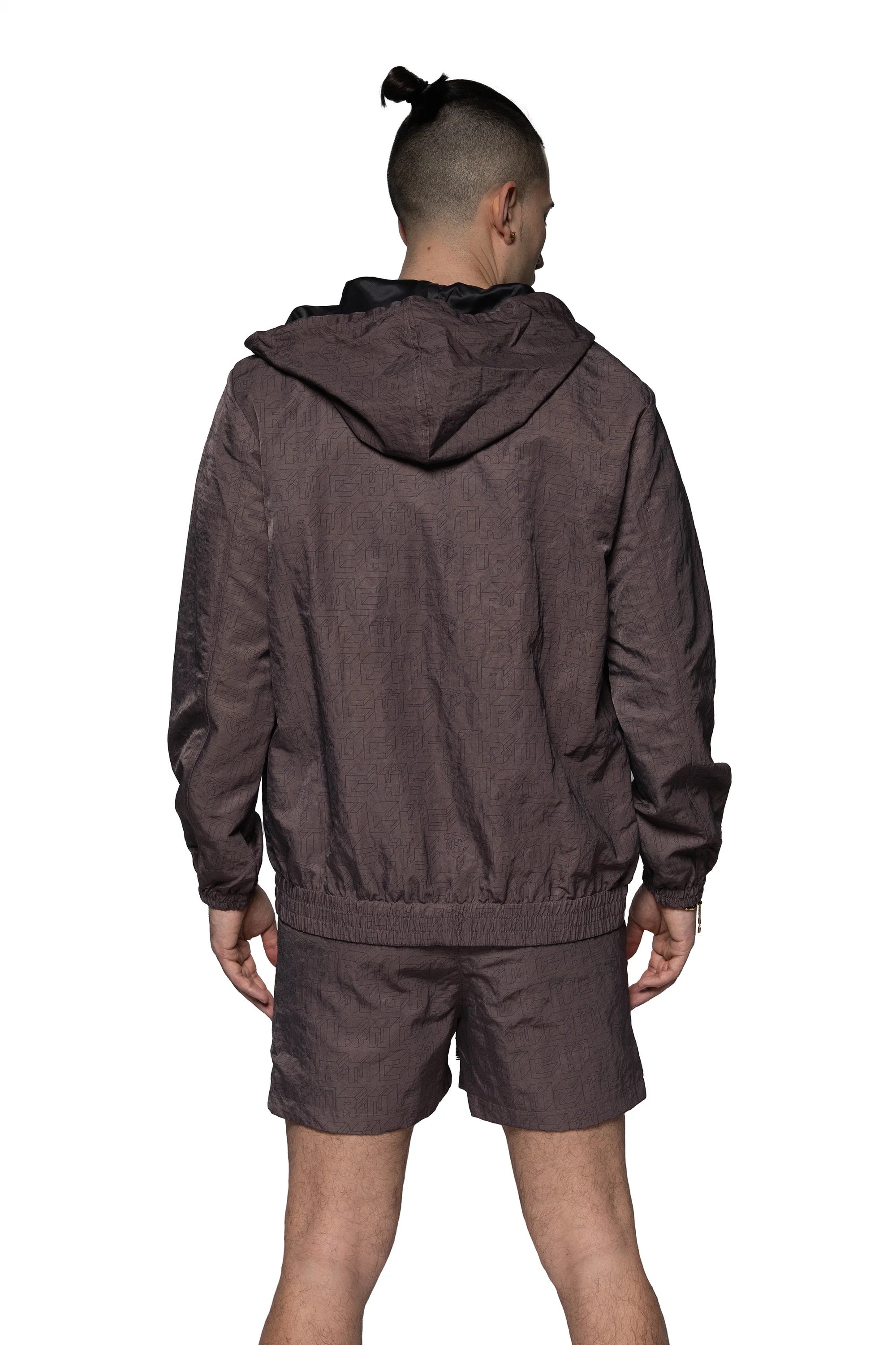 Trnchs "3d" Zip Up Plum