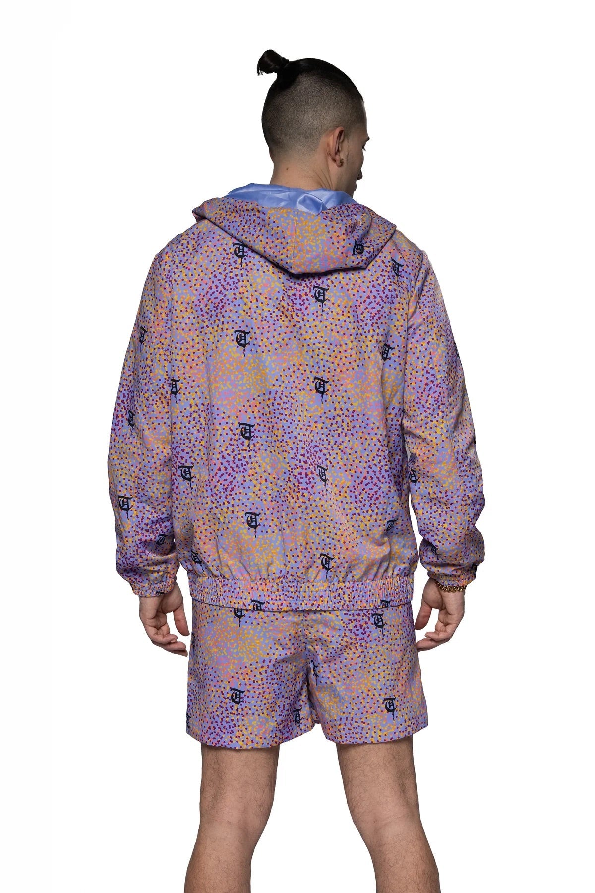 Trnchs "Dots" Jacket Purple
