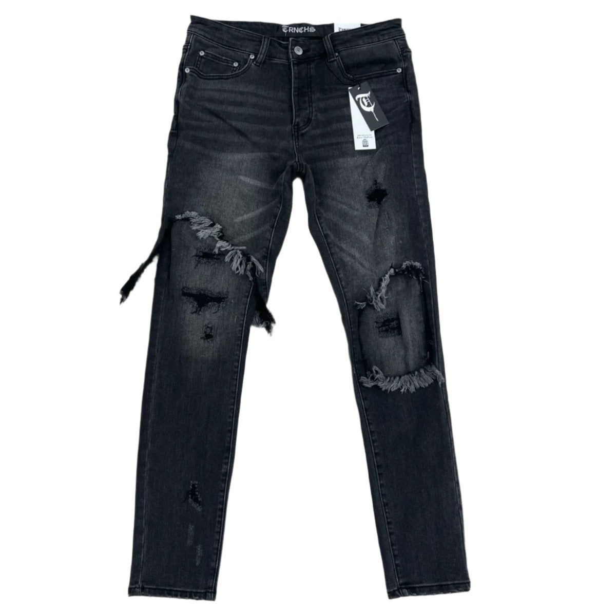 Trnchs "Ta'izz" Skinny Jean Black Wash