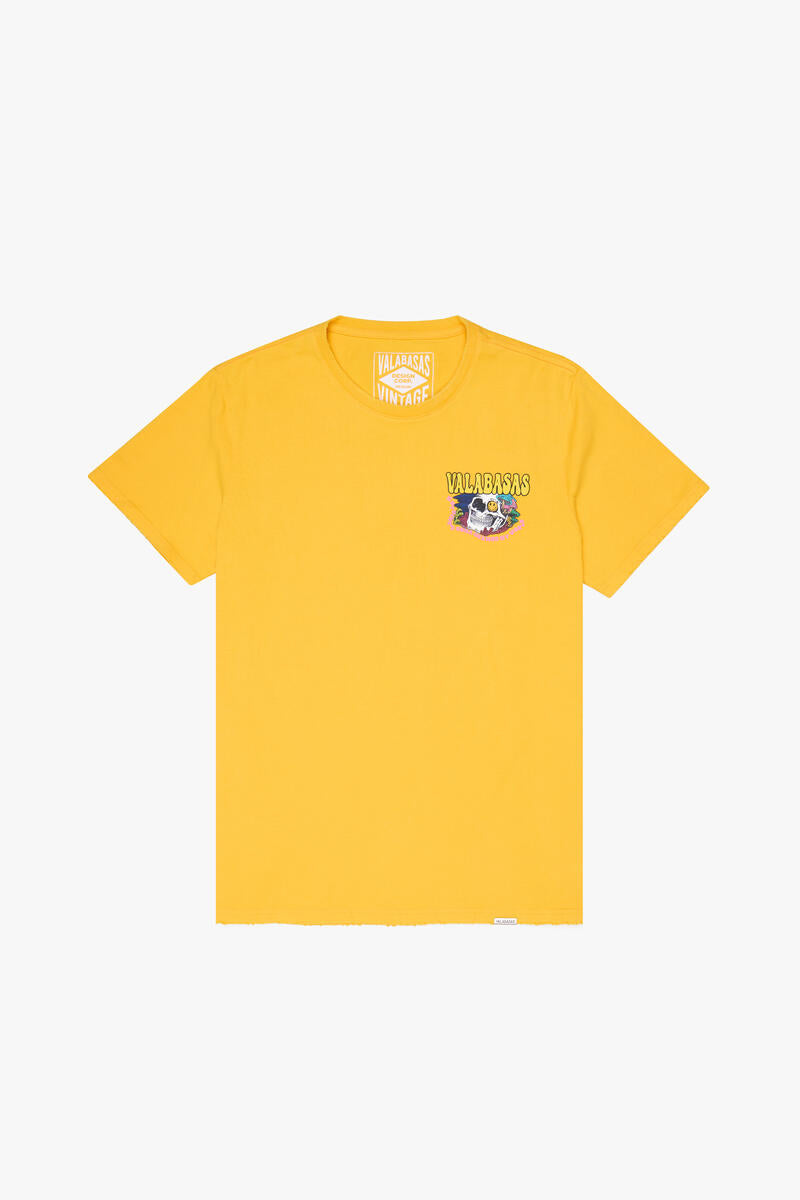 VALABASAS "MY WORLD" TEE DRAGONFRUIT
