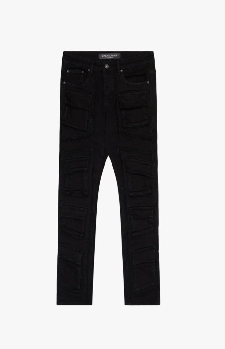 VALABASAS "POCKETEER" SKINNY JEAN BLACK