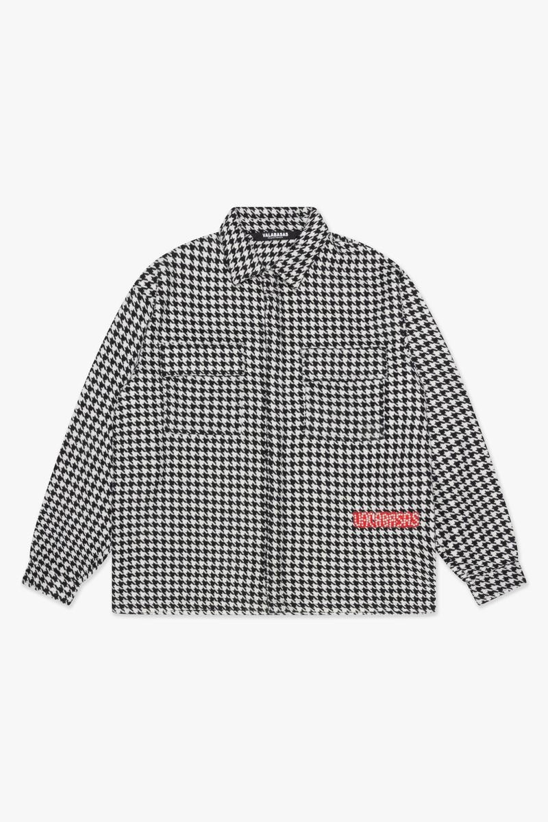 Valabasas "Checkers" Button Up Black